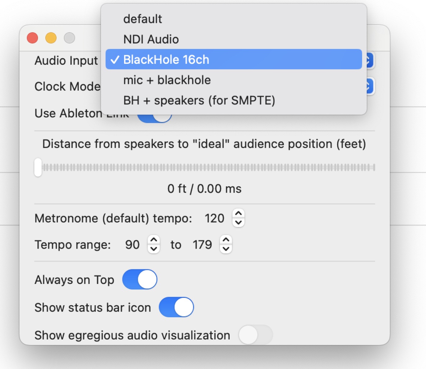 Ableton Link or OSC, your choice.